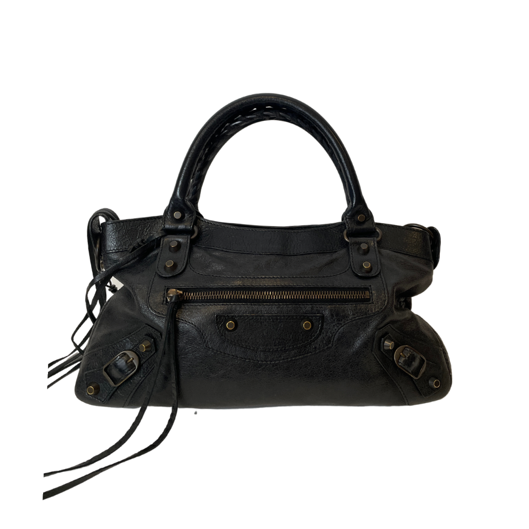 Balenciaga First Black City Bag