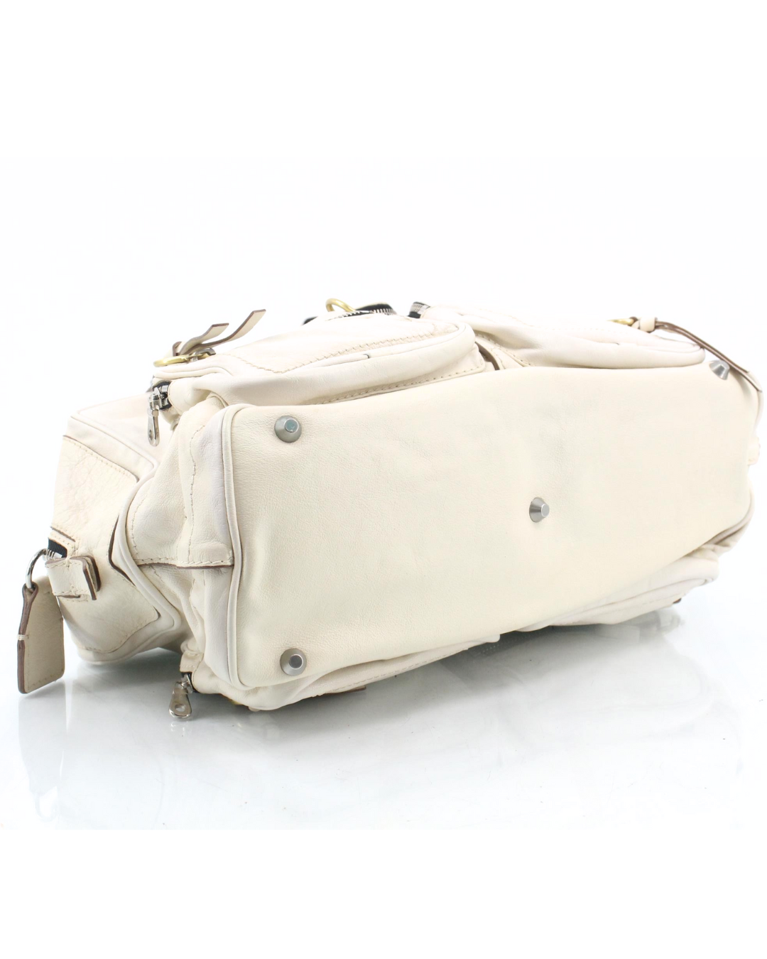 Chloe White Jumbo Betty Camera Bag