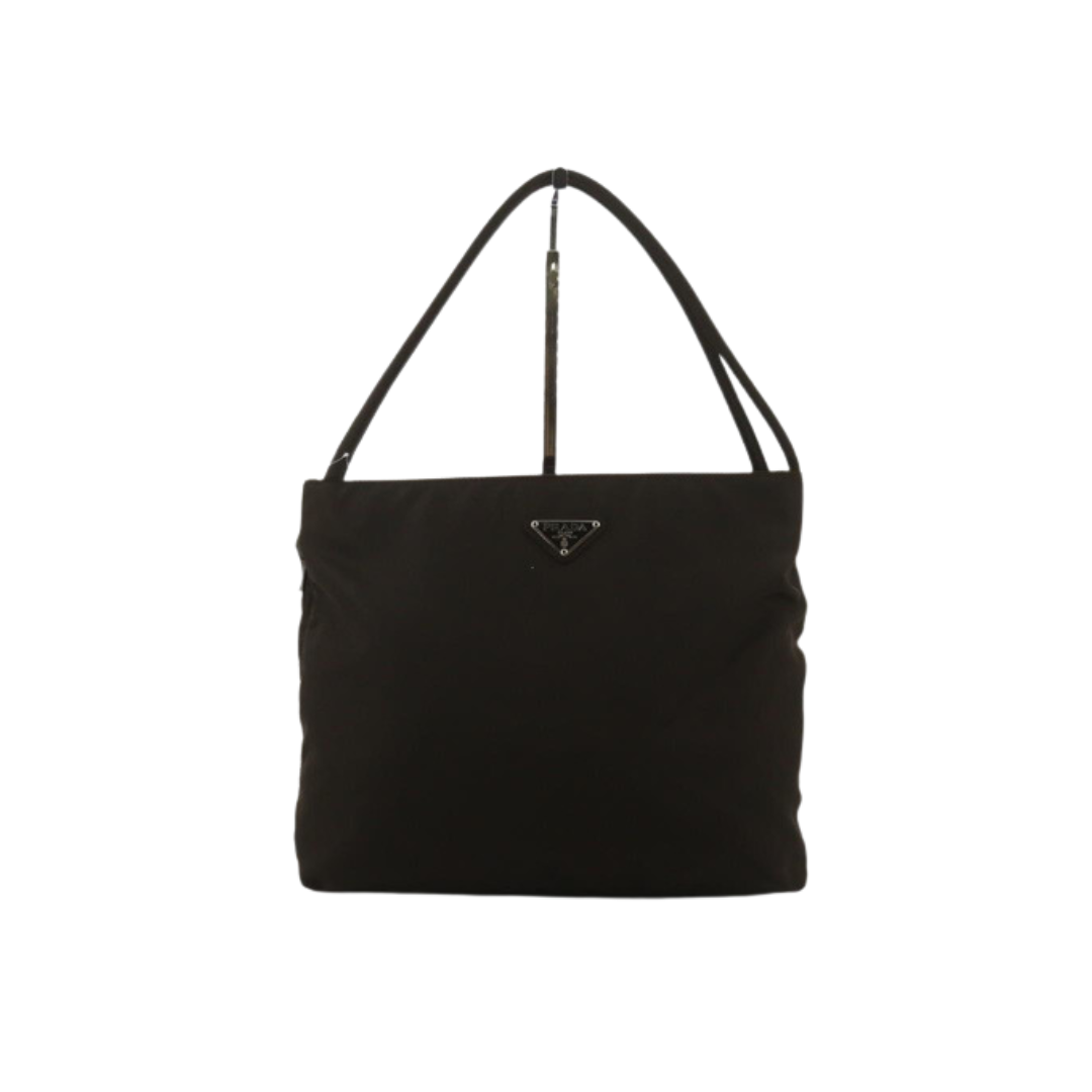 Prada Brown Nylon Tote
