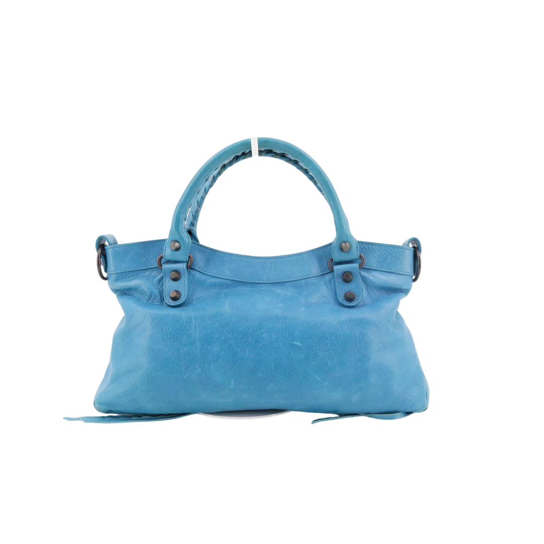 Balanciaga Bleu First Bag