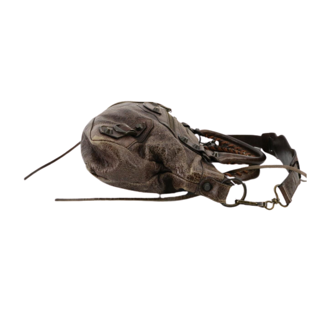 Balenciaga Brown First City Bag