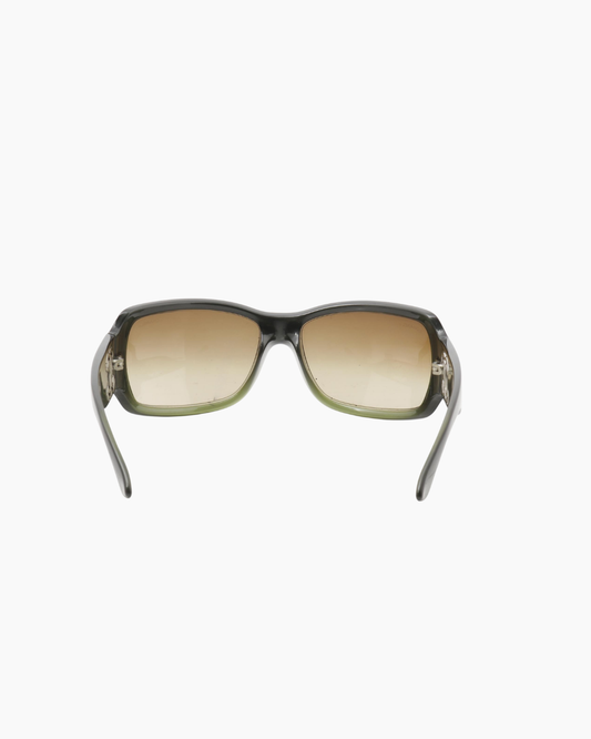 Chanel Logo CC Oversized Sunglasses