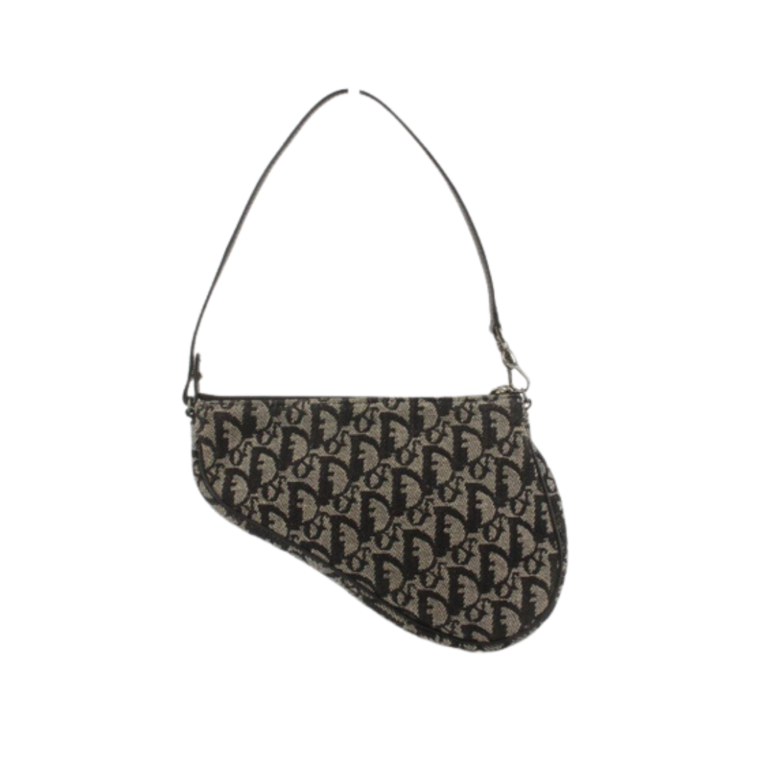 Christian Dior Black Saddle Pochette
