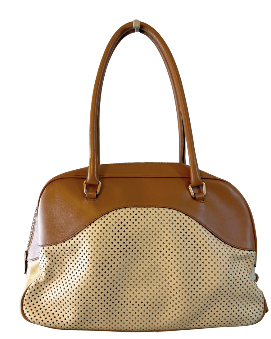 Prada Vitello Bowling Bag