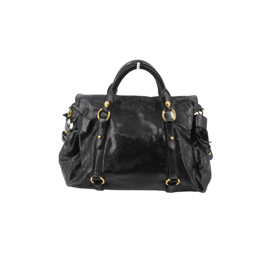 Miu Miu Vitello Leather Bow Bag