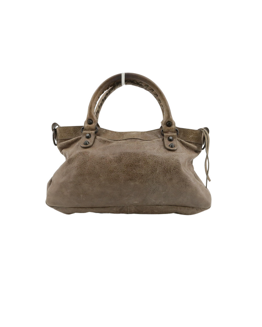 balenciaga brown first city