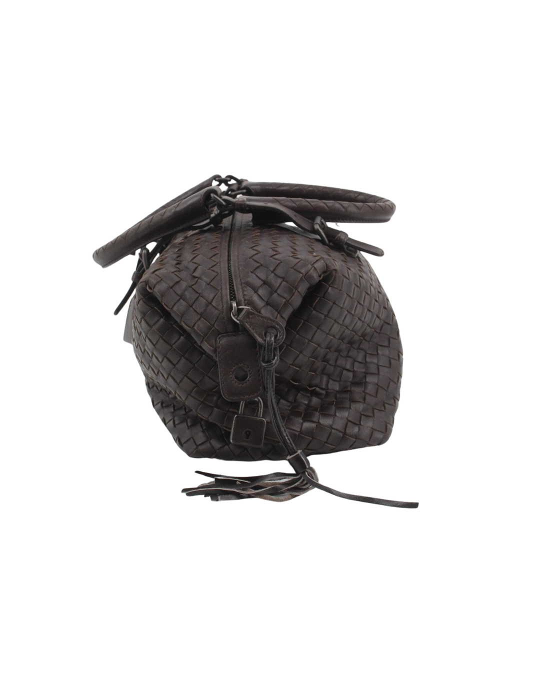 Bottega Veneta Brown Boston Handbag