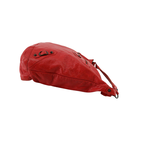 Red Balenciaga Day Bag