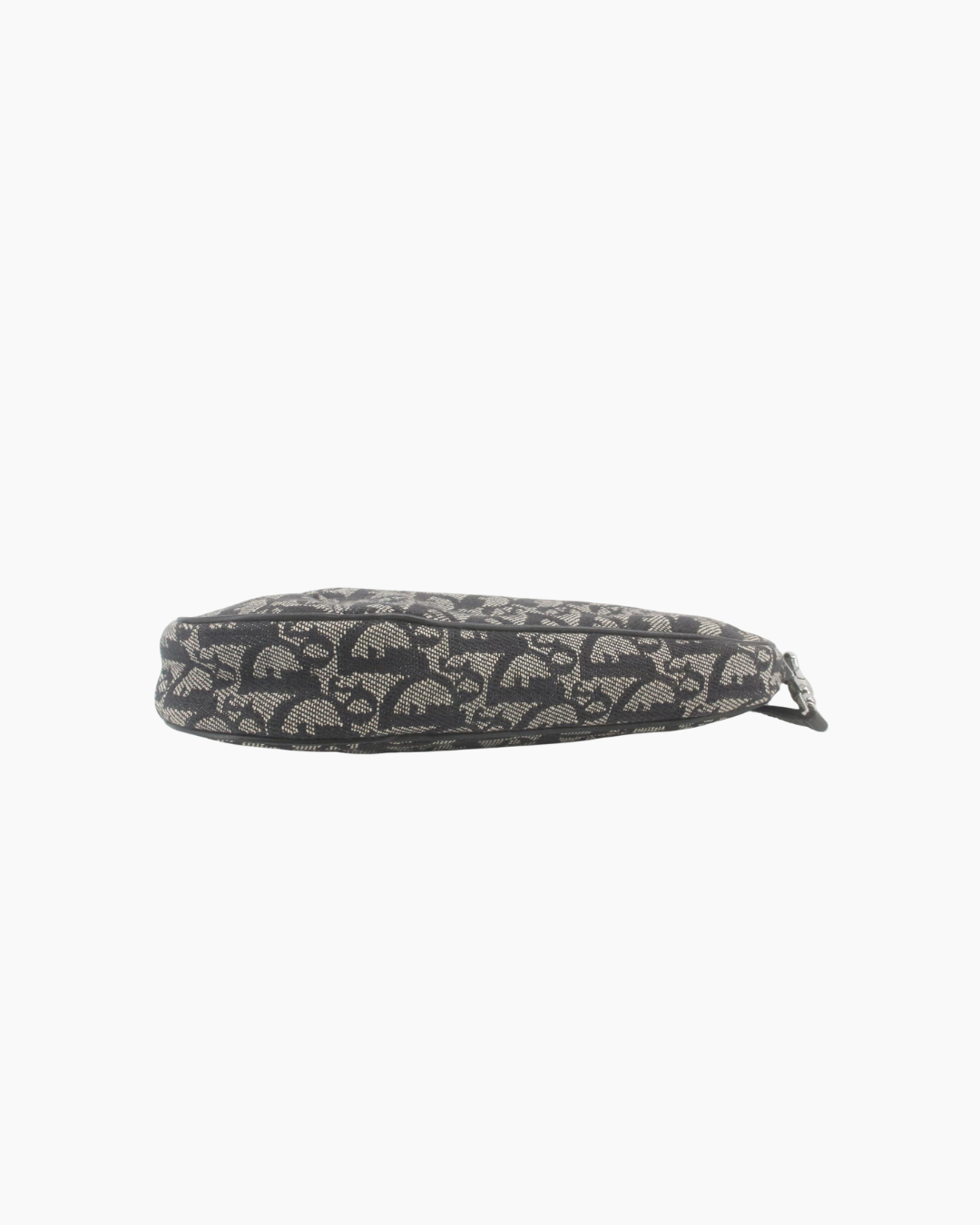 Christian Dior Black Trotter Saddle Pochette