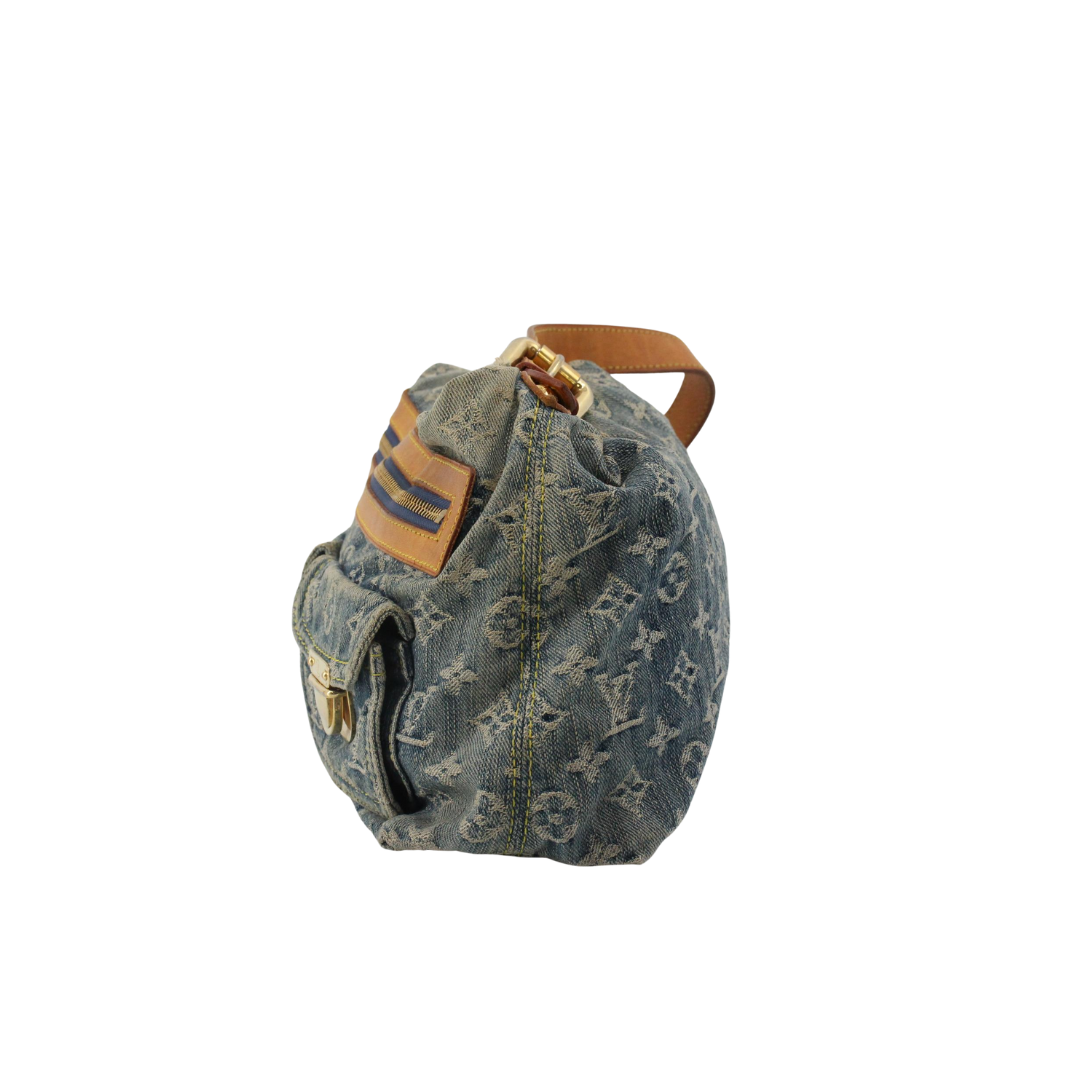 Vintage Louis Vuitton Denim Baggy – photo 3 of 7