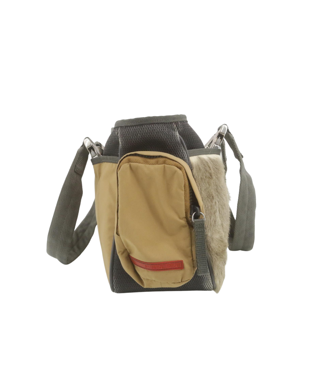 Prada Sport Eskimo Goat Fur Bag