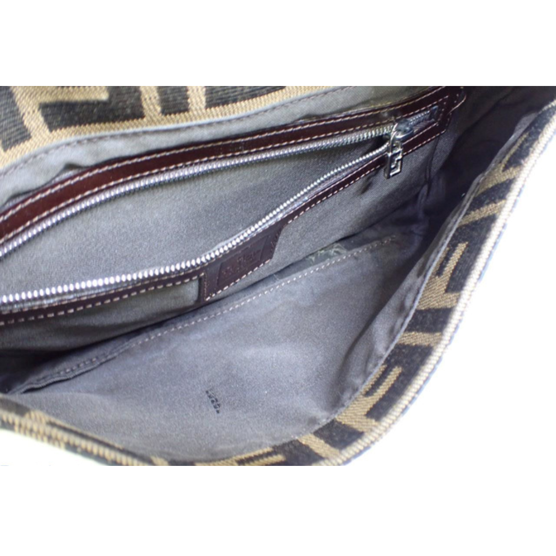 Fendi Monogram Zucca Baguette
