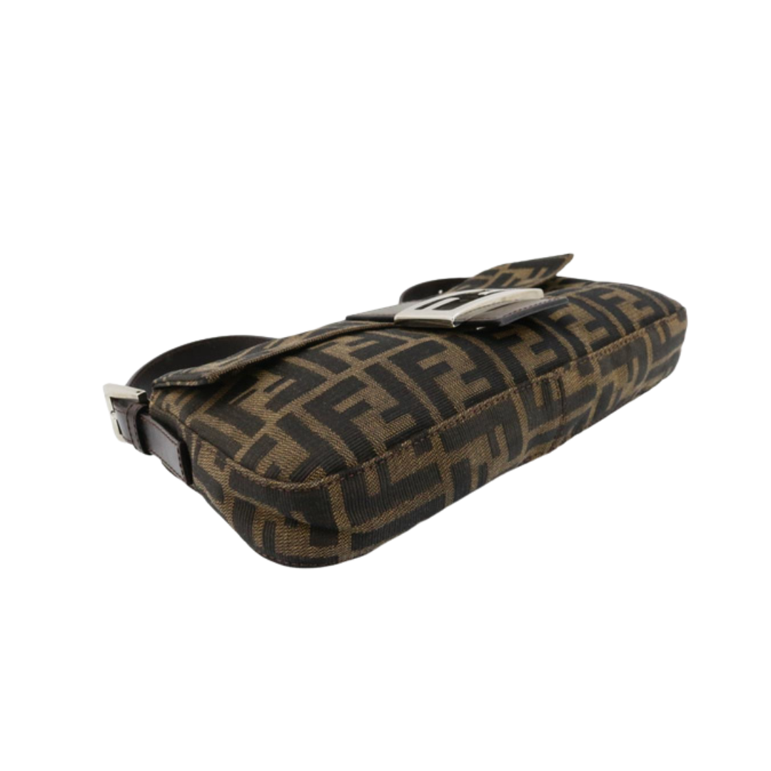 Fendi Zucca Baguette Shoulder Bag