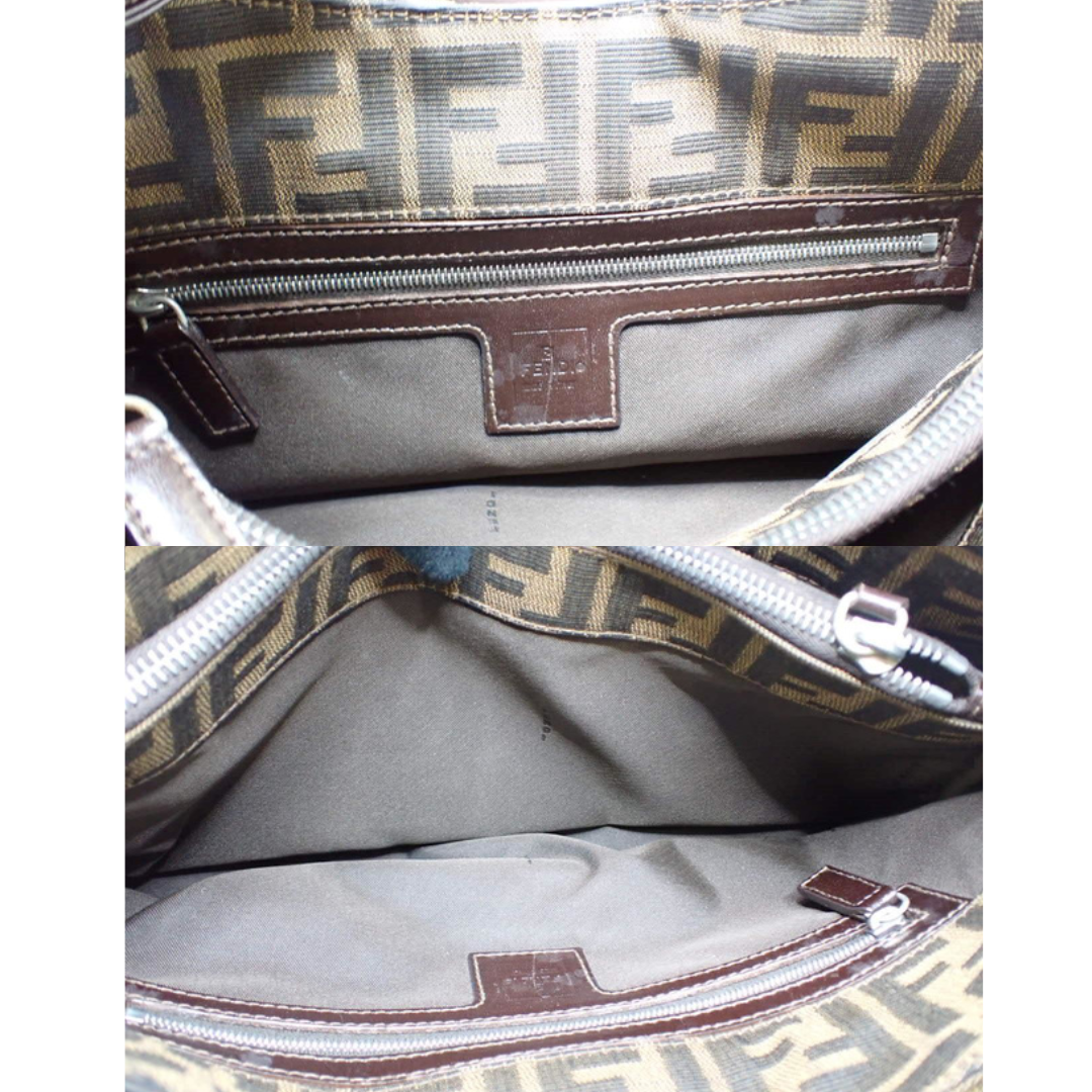 Fendi Zucca Croissant Baguette