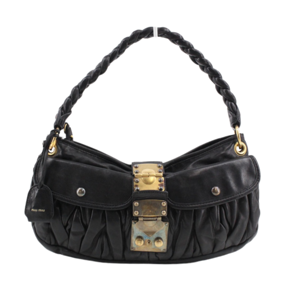 Vintage Miu Miu Matelassé Shoulder Bag – photo 1 of 6