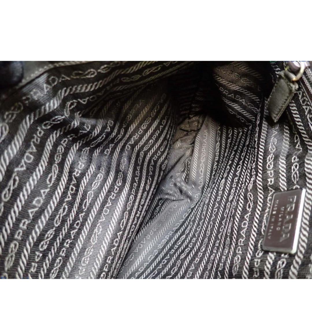 Prada Brown Nylon Tote