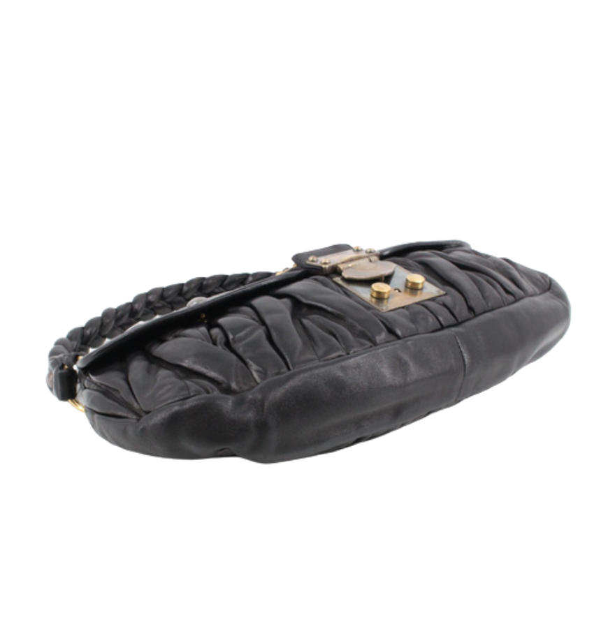 Vintage Miu Miu Matelassé Shoulder Bag – photo 3 of 6