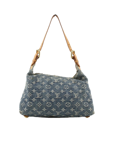 Louis Vuitton Blue Denim Baggy