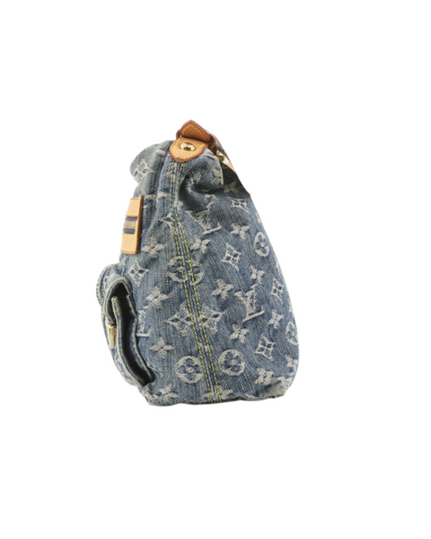 Louis Vuitton Blue Denim Baggy