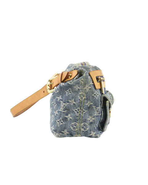 Louis Vuitton Blue Denim Baggy