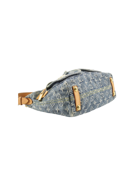 Louis Vuitton Blue Denim Baggy
