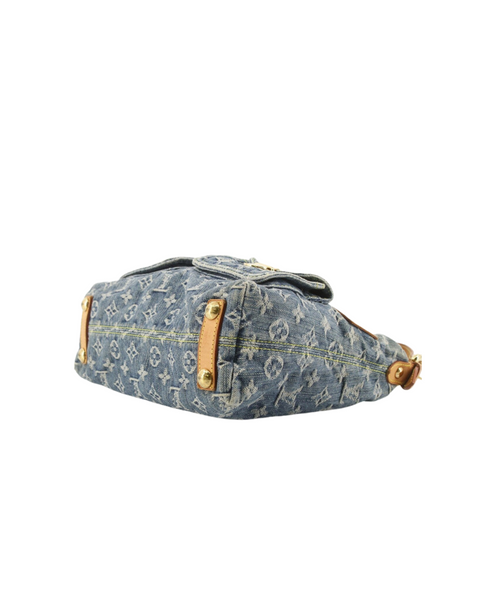 Louis Vuitton Blue Denim Baggy