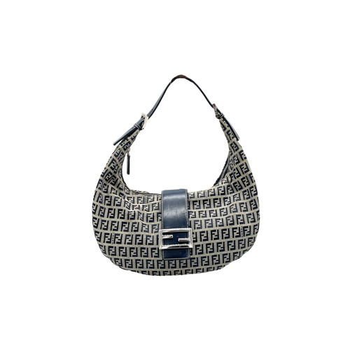 Fendi Monogram Croissant Shoulder Bag