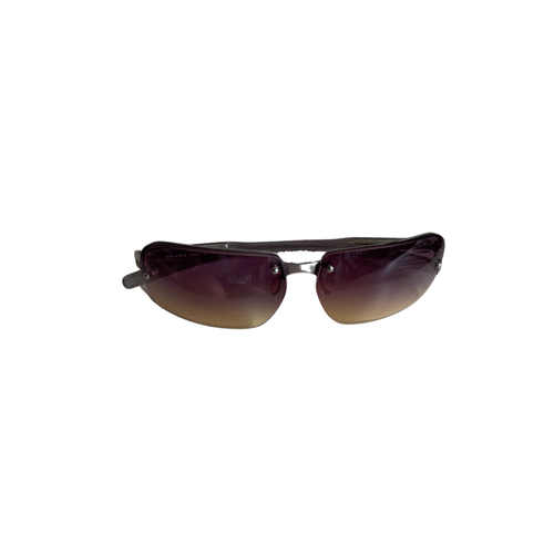 PRADA RIMLESS TINTED SUNGLASSES