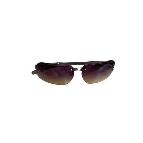 PRADA RIMLESS TINTED SUNGLASSES