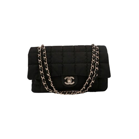 Chanel Chocolate Bar Camera Nylon Flap