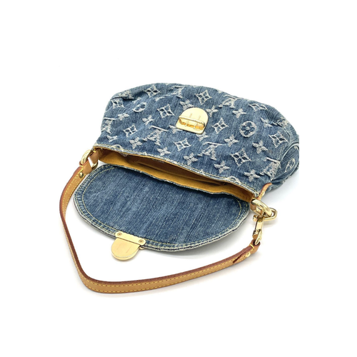 Vintage Louis Vuitton Denim Pleaty Bag – photo 4 of 6