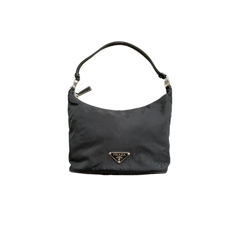 Prada Black Sirio Nylon Shoulder Bag