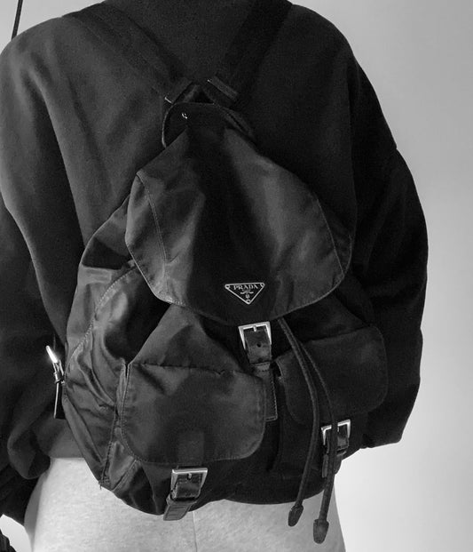 Prada Tessuto Nylon Backpack (Standard Size)