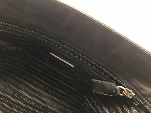 Prada Black Nylon Tote Bag
