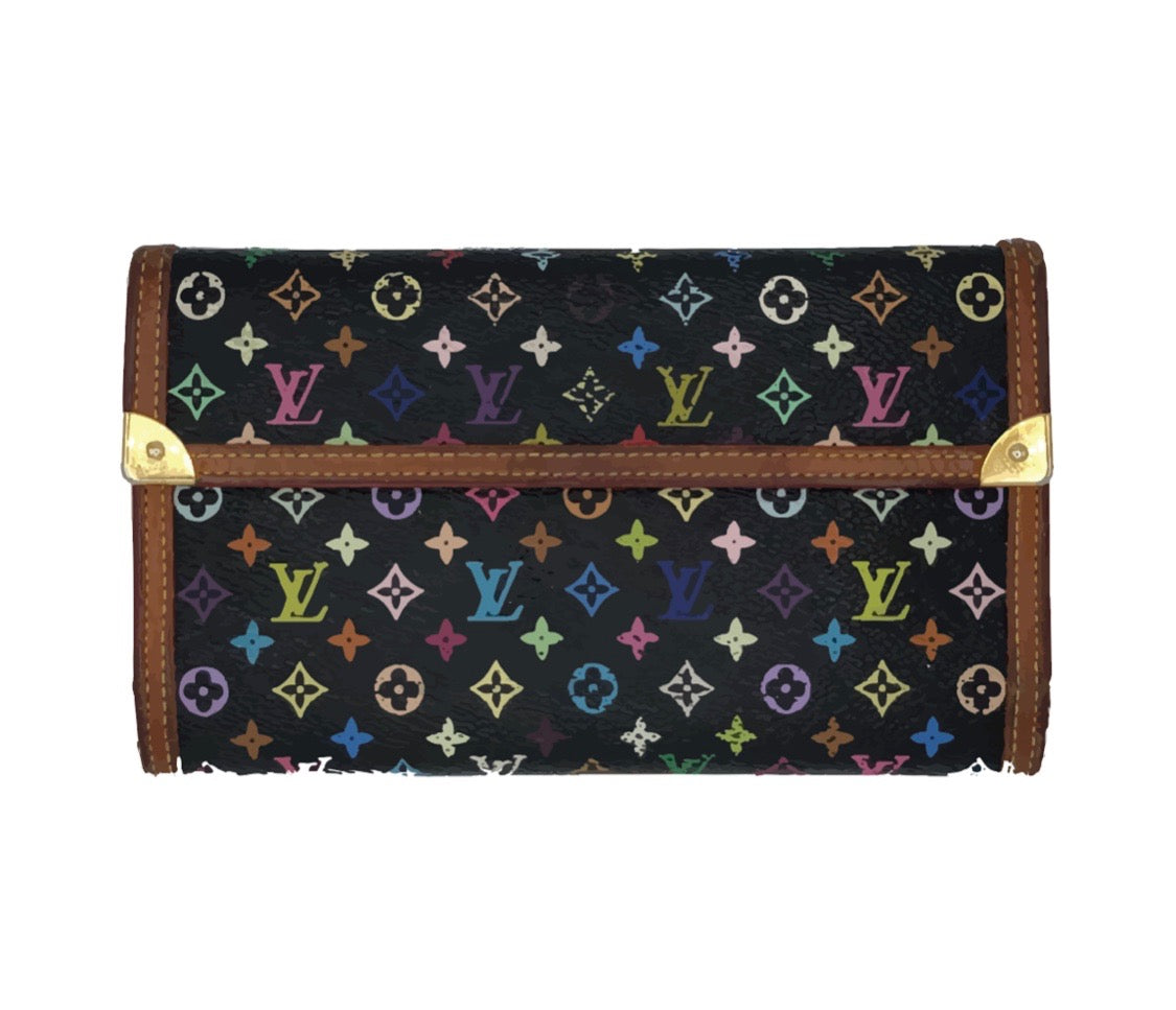 Louis Vuitton Multicolore Murakami Wallet