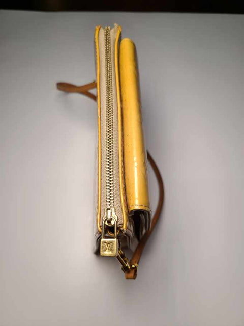 Louis Vuitton Vernis Yellow Shoulder Bag