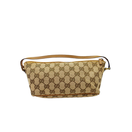 Gucci Monogram Canvas Boat Bag