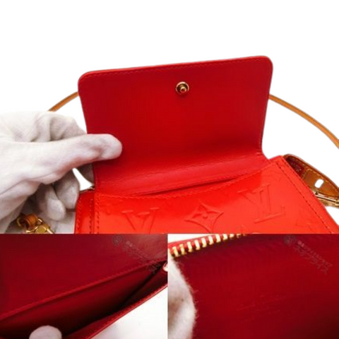Louis Vuitton Red Vernis Mott
