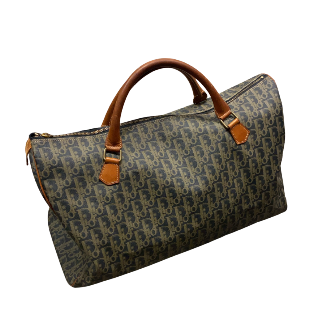 Christian Dior Monogram Trotter Boston Bag