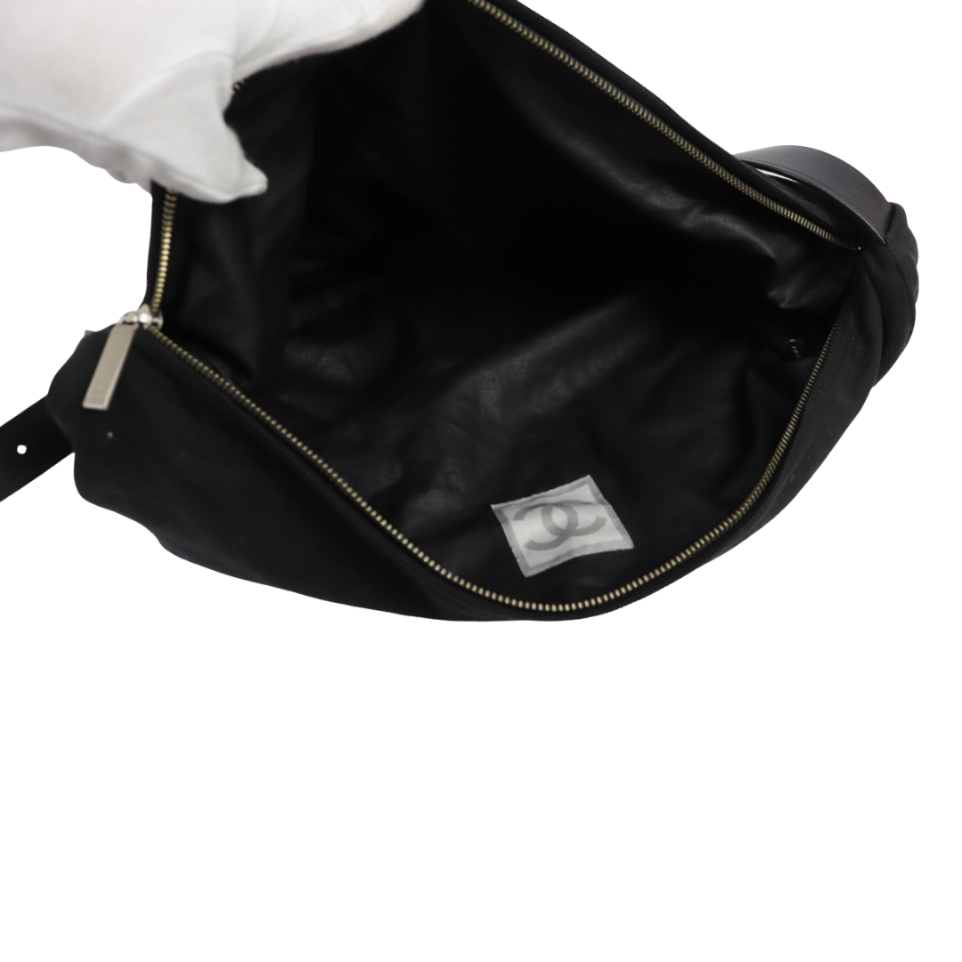 Chanel Sports Line Knit Hobo Crossbody