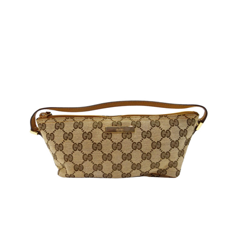 Gucci Monogram Canvas Boat Bag