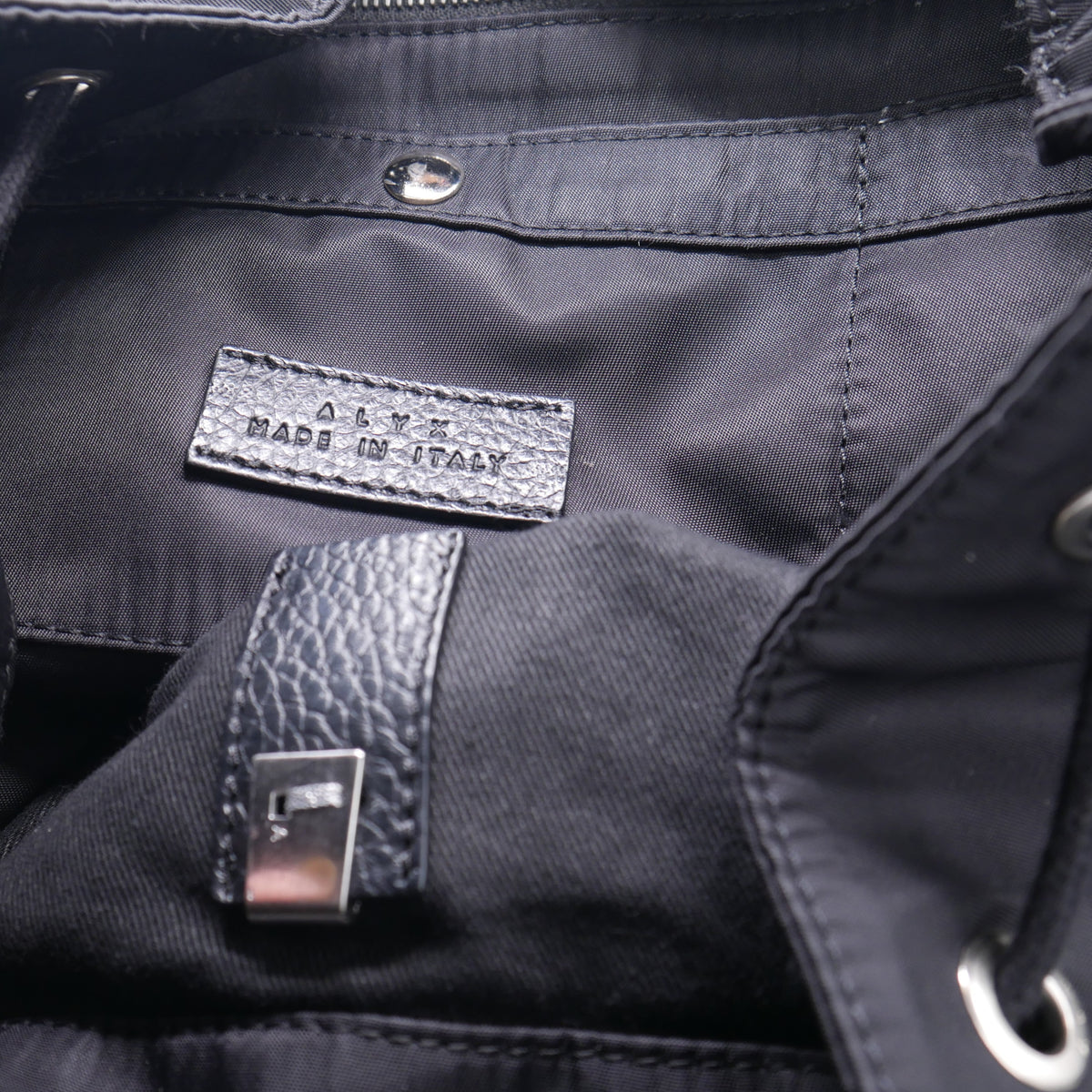 Alyx Black Tank Backpack