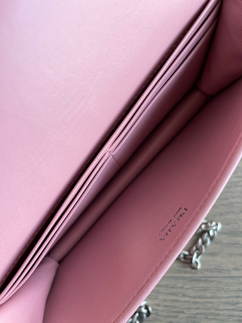 Prada Pink Mini Diagramme Crossbody