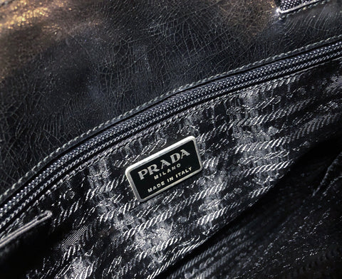 Prada Nylon Buckle Tote