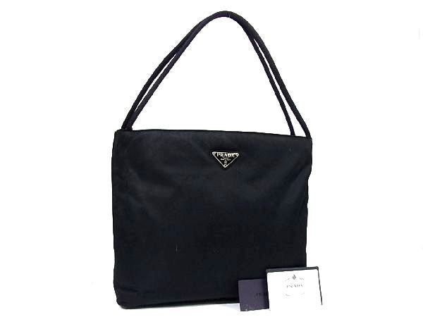 Prada Black Nylon Tote Bag