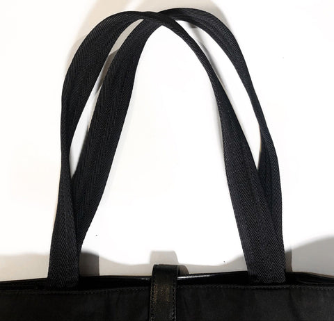 Prada Nylon Buckle Tote