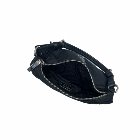 Prada Black Nylon Hobo Bag