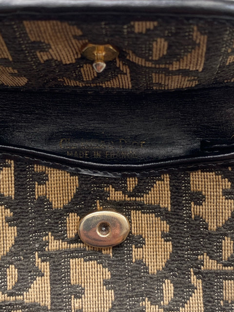 Dior Monogram Mini Trotter Side Pouch