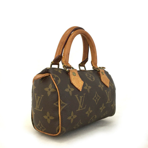 Louis Vuitton Monogram Mini Speedy HL w/ Shoulder Strap