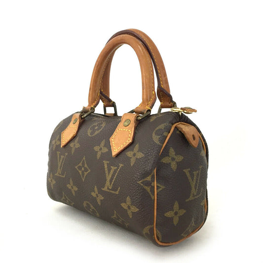 Louis Vuitton Monogram Mini Speedy HL w/ Shoulder Strap